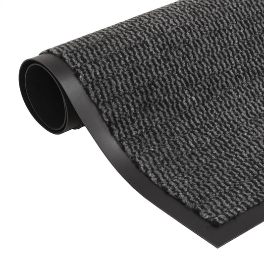 Berkfield Dust Control Mat Rectangular Tufted 80x120 cm Anthracite