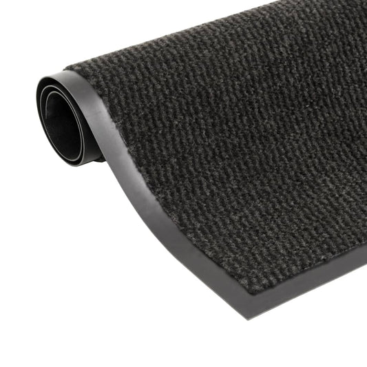 Berkfield Dust Control Mat Rectangular Tufted 80x120 cm Black