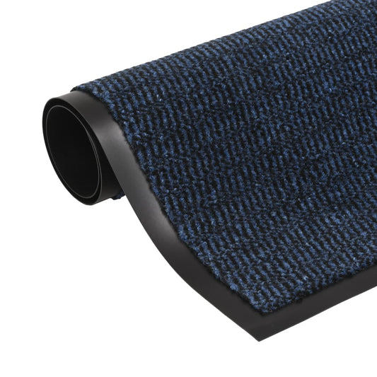 Berkfield Dust Control Mat Rectangular Tufted 90x150 cm Blue