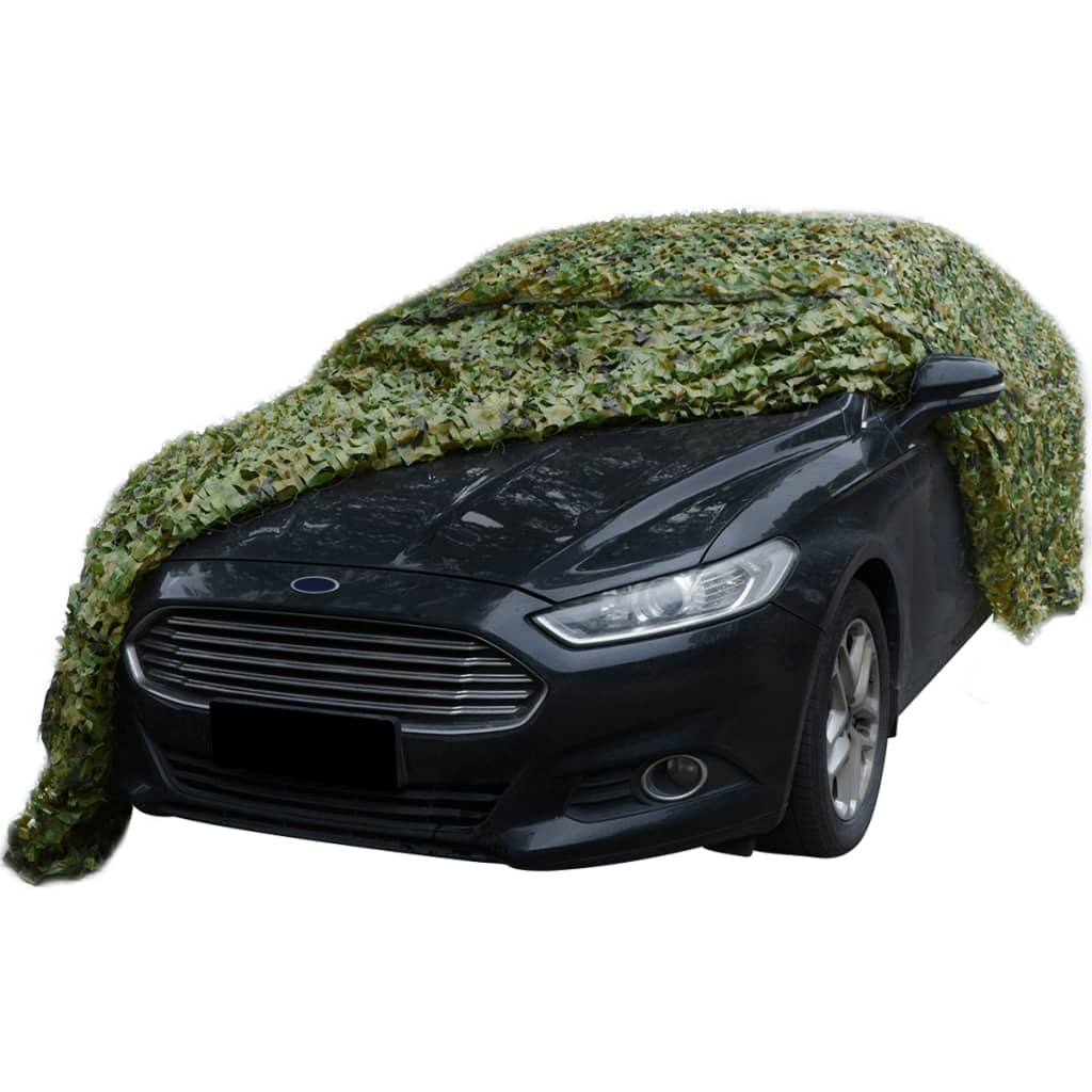 Berkfield Camouflage Netting with Storage Bag 1.5x10 m