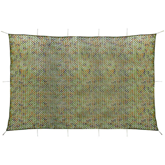 Berkfield Camouflage Netting with Storage Bag 6x8 m