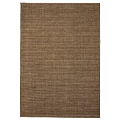 Berkfield Area Rug Sisal Look Indoor/Outdoor 180x280 cm Brown