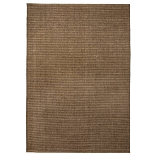 Berkfield Area Rug Sisal Look Indoor/Outdoor 180x280 cm Brown