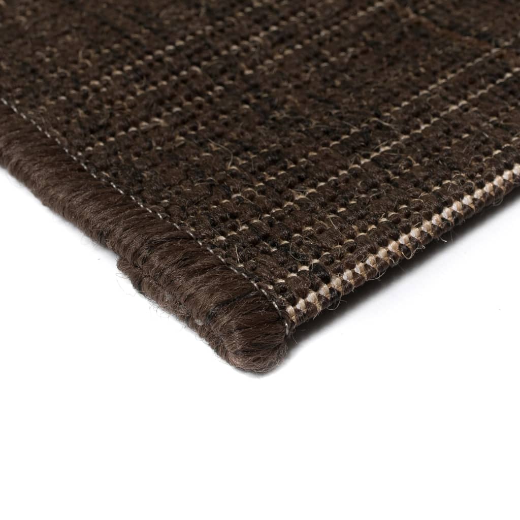 Berkfield Area Rug Sisal Look Indoor/Outdoor 180x280 cm Brown