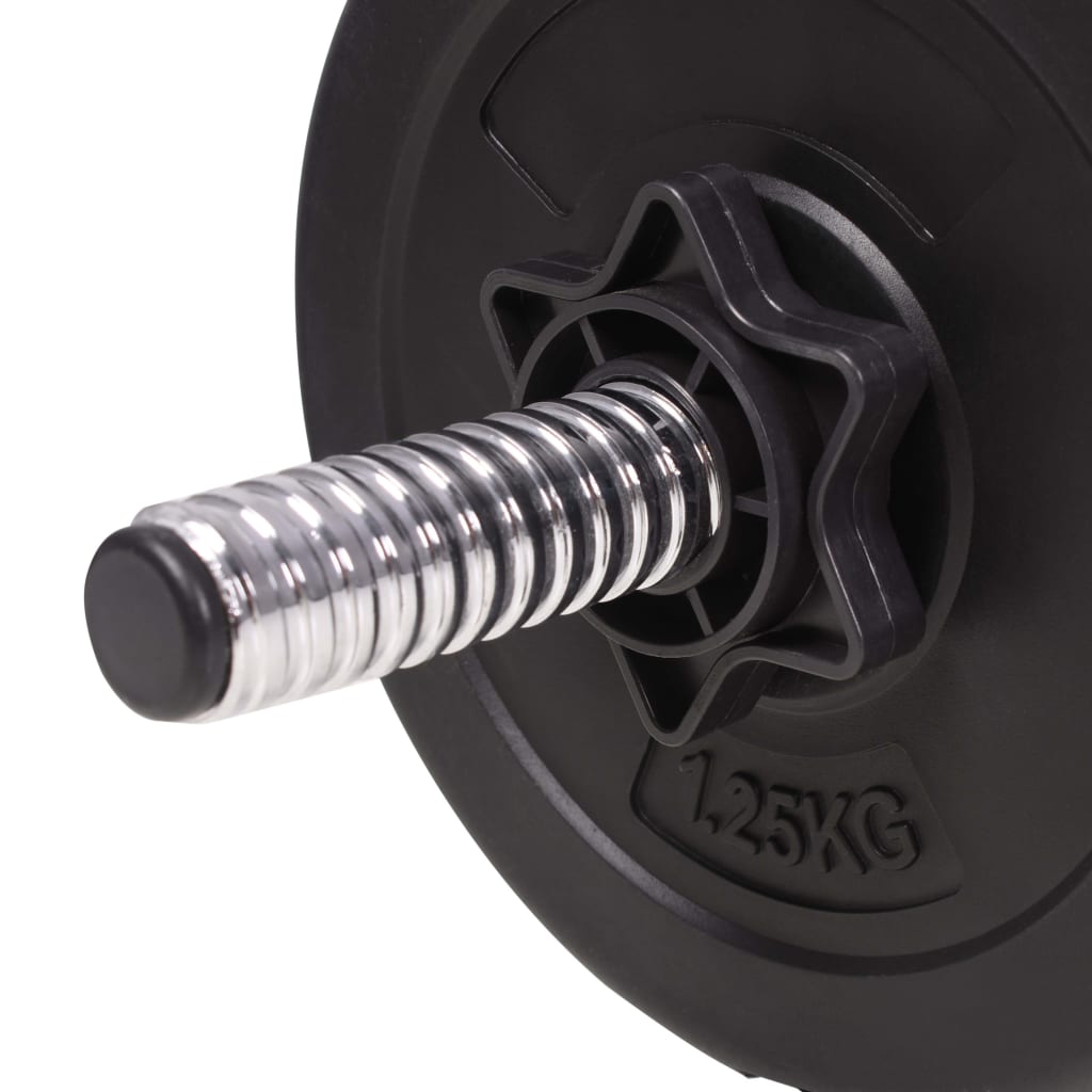 Berkfield Barbell and Dumbbell Set 90 kg