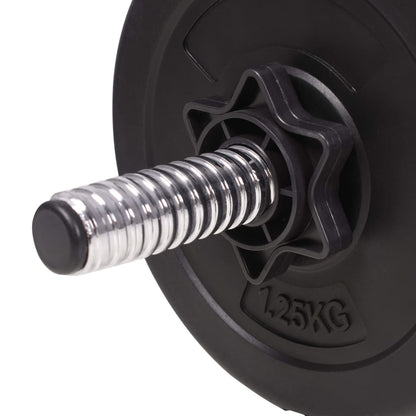 Berkfield Barbell and Dumbbell Set 90 kg