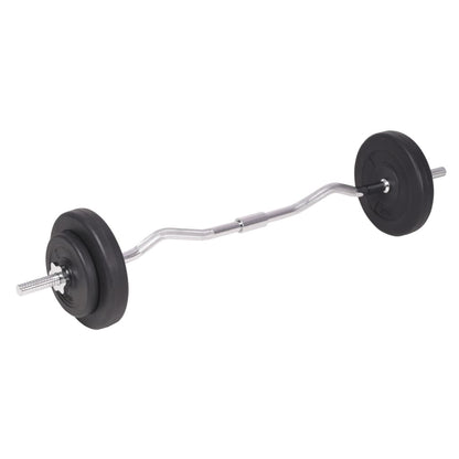 Berkfield Barbell and Dumbbell Set 90 kg