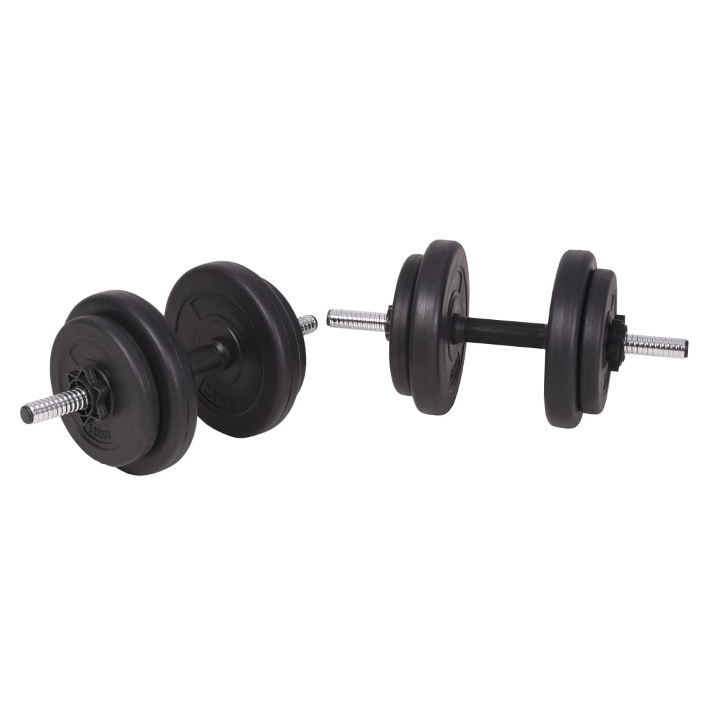 Berkfield Barbell and Dumbbell Set 90 kg