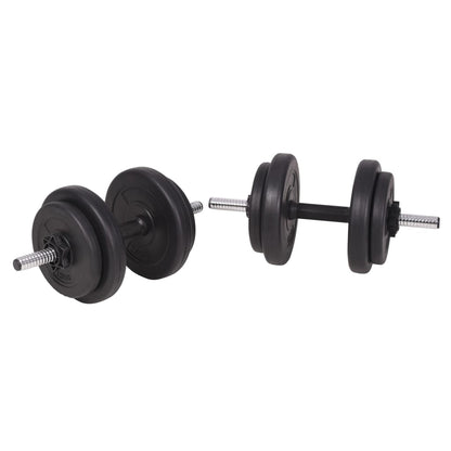 Berkfield Barbell and Dumbbell Set 90 kg