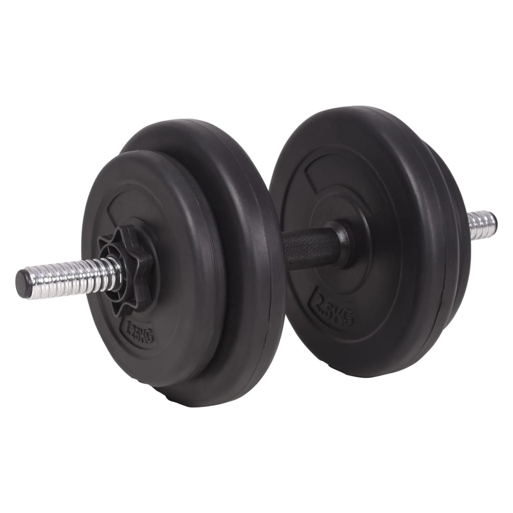 Berkfield Barbell and Dumbbell Set 90 kg