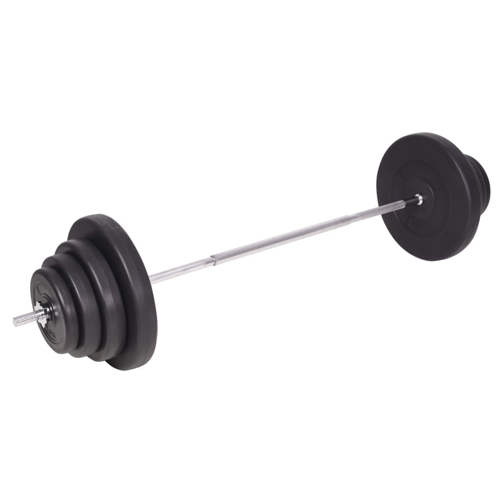Berkfield Barbell and Dumbbell Set 120 kg