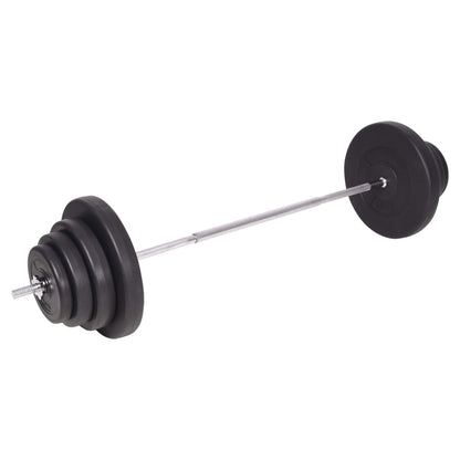Berkfield Barbell and Dumbbell Set 120 kg