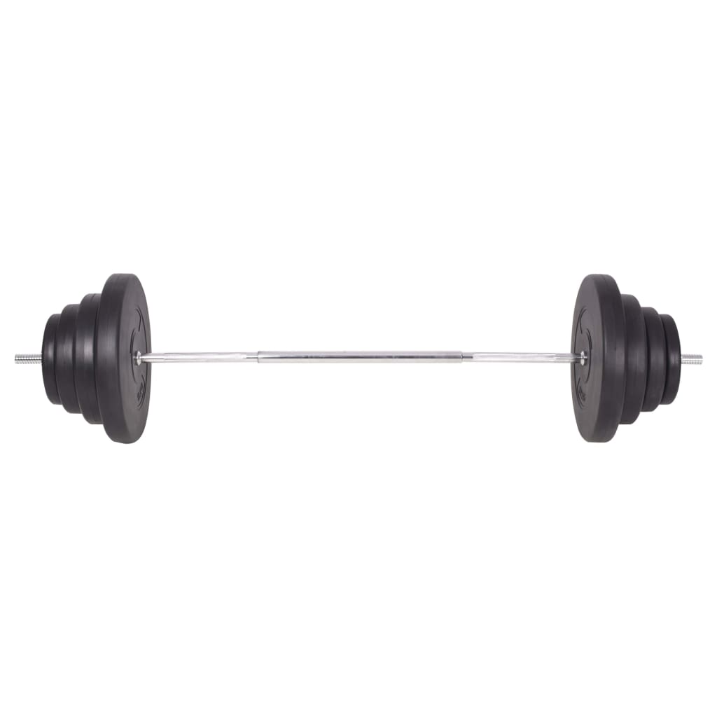 Berkfield Barbell and Dumbbell Set 120 kg