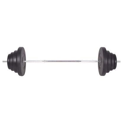 Berkfield Barbell and Dumbbell Set 120 kg