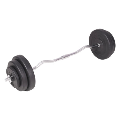 Berkfield Barbell and Dumbbell Set 120 kg