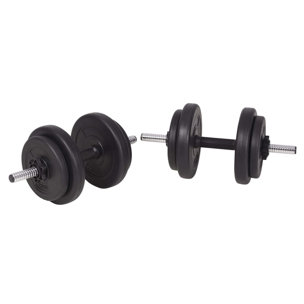 Berkfield Barbell and Dumbbell Set 120 kg