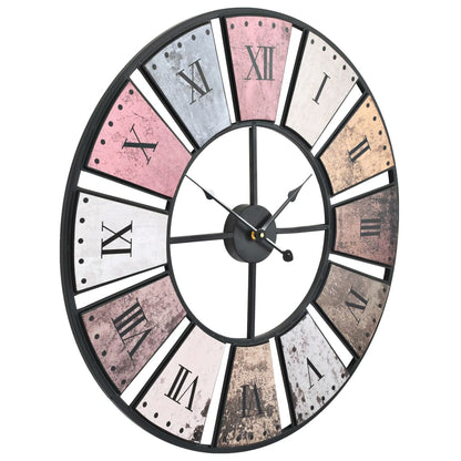 Berkfield Vintage Wall Clock with Quartz Movement 60 cm XXL