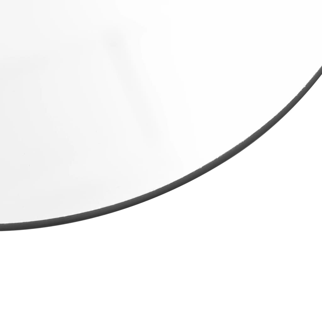 Berkfield 7 Piece Wall Mirror Set Round Glass