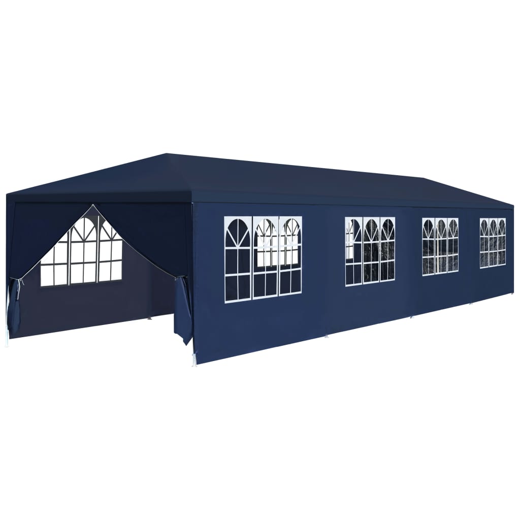 Berkfield Garden Marquee 3x12 m Blue