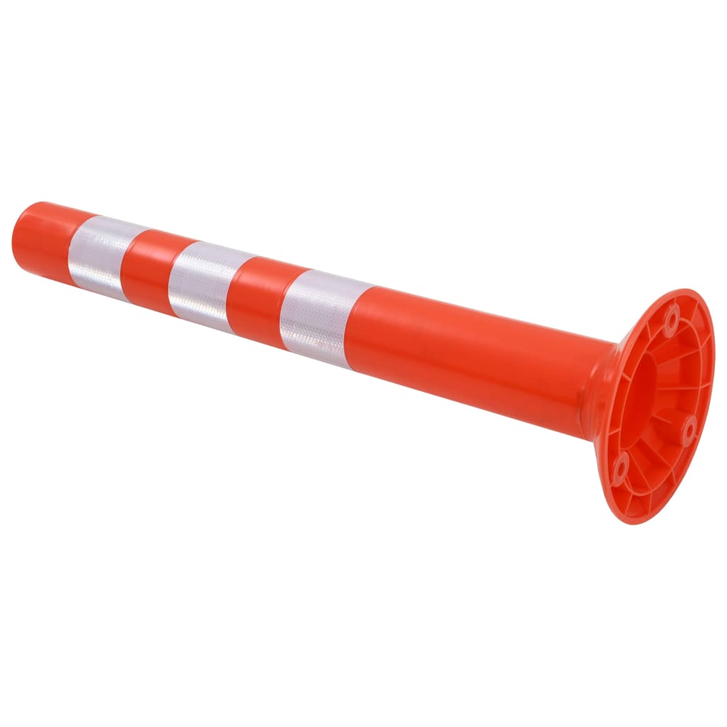 Berkfield Traffic Control Bollards 2 pcs Plastic 75 cm
