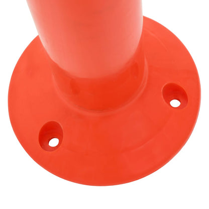 Berkfield Traffic Control Bollards 2 pcs Plastic 75 cm