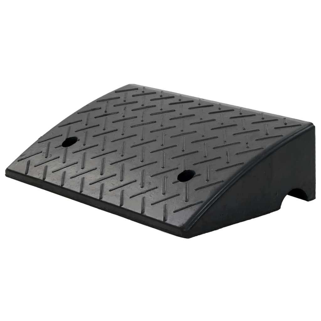 Berkfield Kerb Ramp Rubber 50x32.5x14 cm