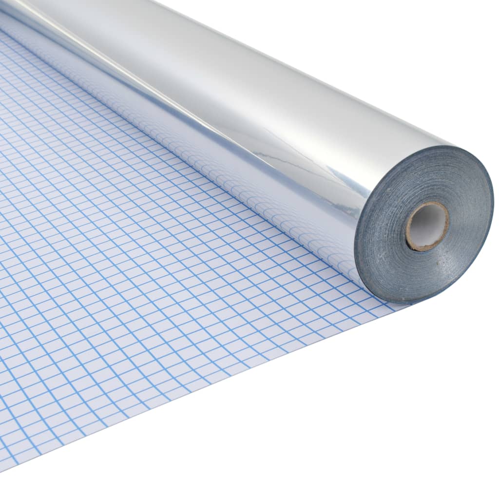 Berkfield Reflective Mirror Privacy Film Self-Adhesive 0.9x20 m