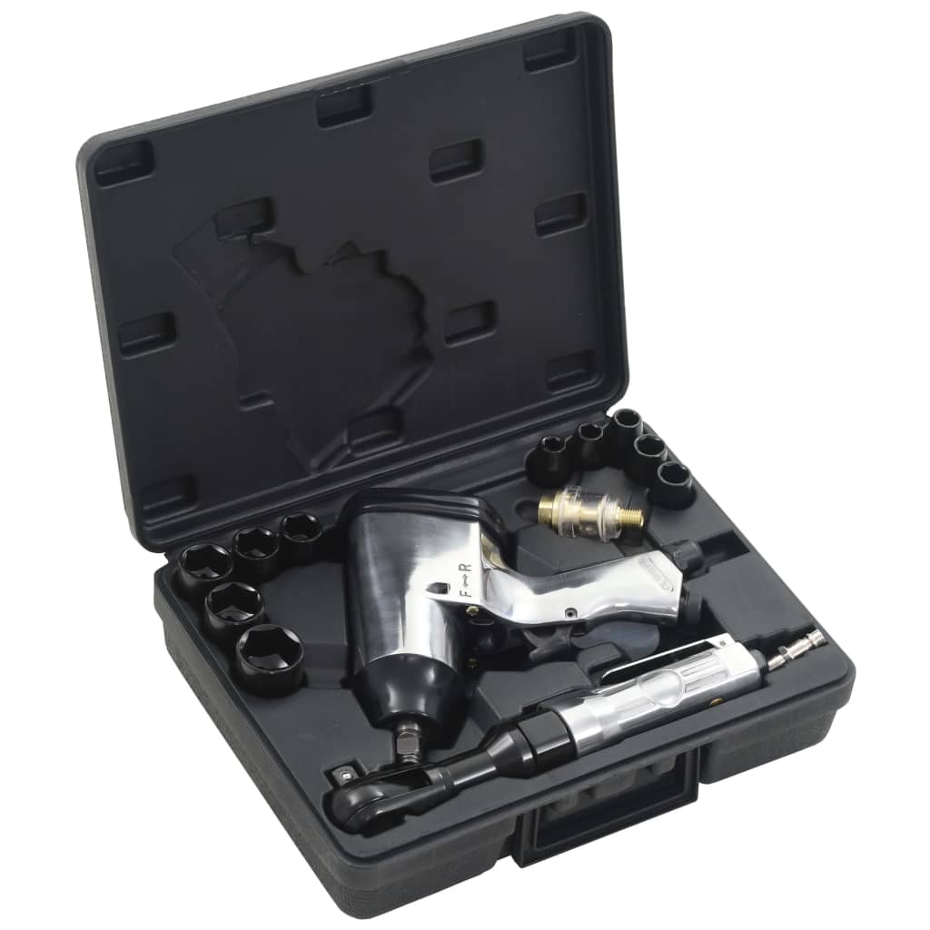 Berkfield 16 Piece Air Tool Set 1/2"