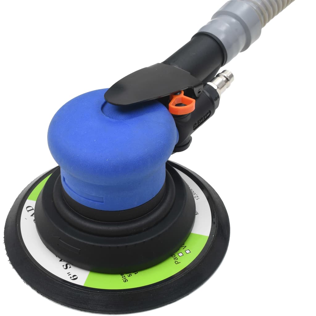 Berkfield 4 Piece Self-Vacuuming Air Orbital Sander 150 mm