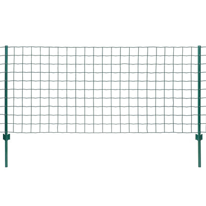 Berkfield Euro Fence Steel 20x1.2 m Green