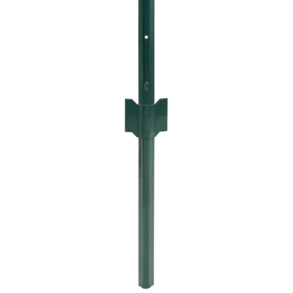 Berkfield Euro Fence Steel 20x1.2 m Green