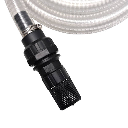 Berkfield Suction Hose with Connectors 4 m 22 mm White