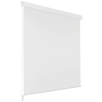 Berkfield Shower Roller Blind 100x240 cm White