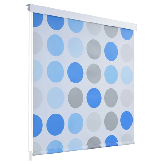 Berkfield Shower Roller Blind 80x240 cm Circle