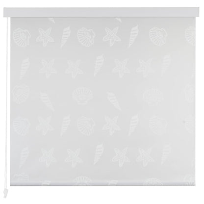 Berkfield Shower Roller Blind 120x240 cm Sea Star