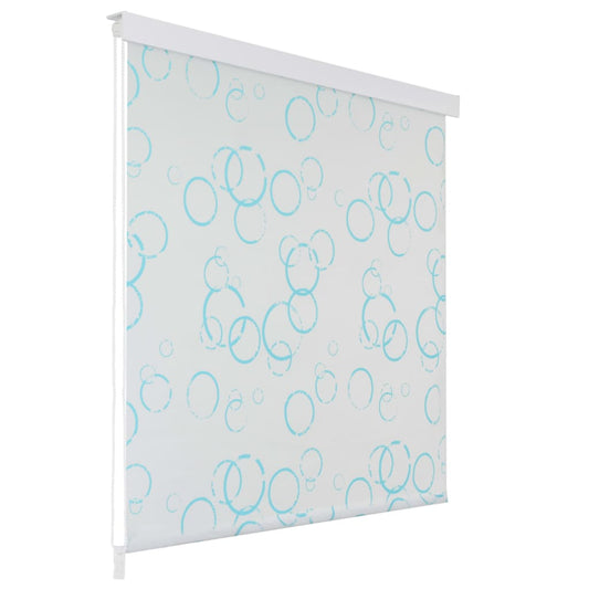 Berkfield Shower Roller Blind 140x240 cm Bubble