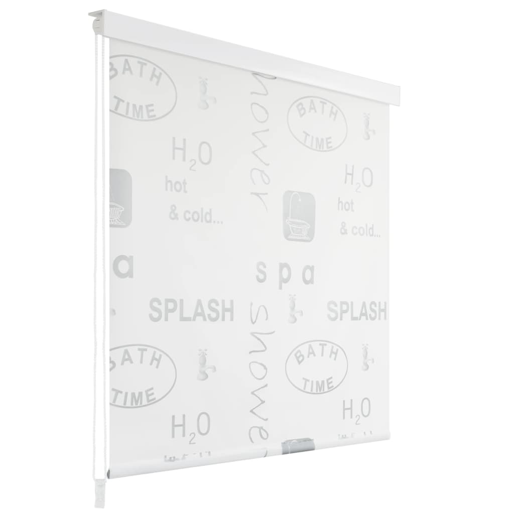 Berkfield Shower Roller Blind 100x240 cm Splash