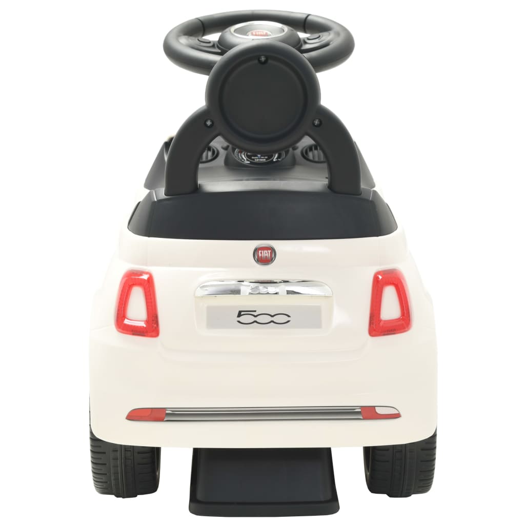 Berkfield Ride-on Car Fiat 500 White