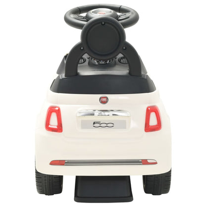 Berkfield Ride-on Car Fiat 500 White