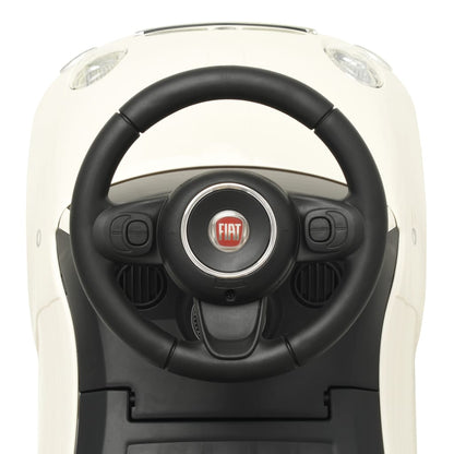 Berkfield Ride-on Car Fiat 500 White