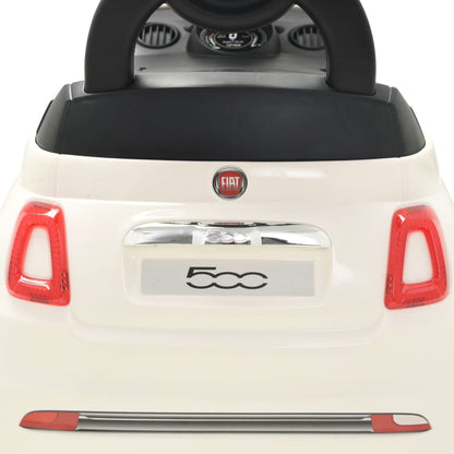 Berkfield Ride-on Car Fiat 500 White