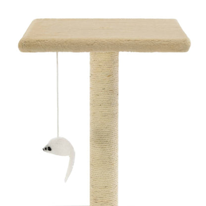 Berkfield Cat Tree with Sisal Scratching Posts 95 cm Beige