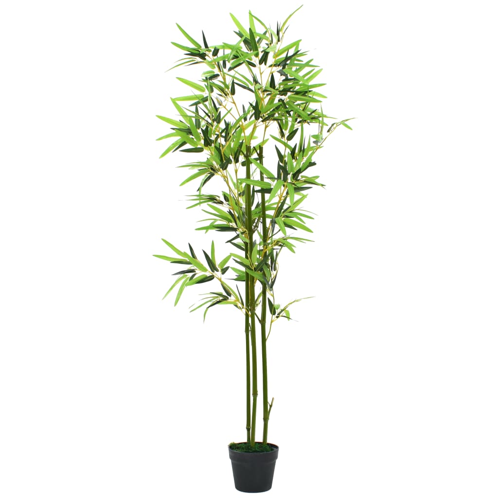 Berkfield Artificial Bamboo Plant with Pot 150 cm Green