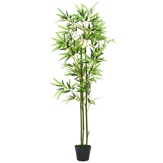 Berkfield Artificial Bamboo Plant with Pot 150 cm Green