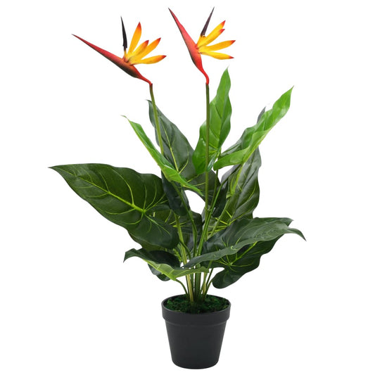 Berkfield Artificial Strelitzia Reginae Plant Bird of Paradise 66 cm