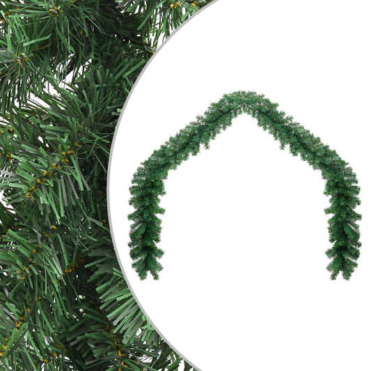 Berkfield Christmas Garland PVC 10 m