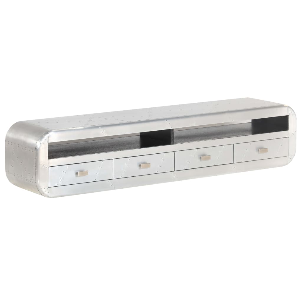 Berkfield Aviator TV Stand Vintage Aircraft Airman Style 140x30x30 cm