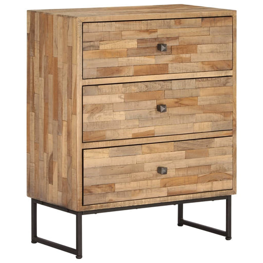 Berkfield Sideboard Reclaimed Teak Wood 60x30x75 cm