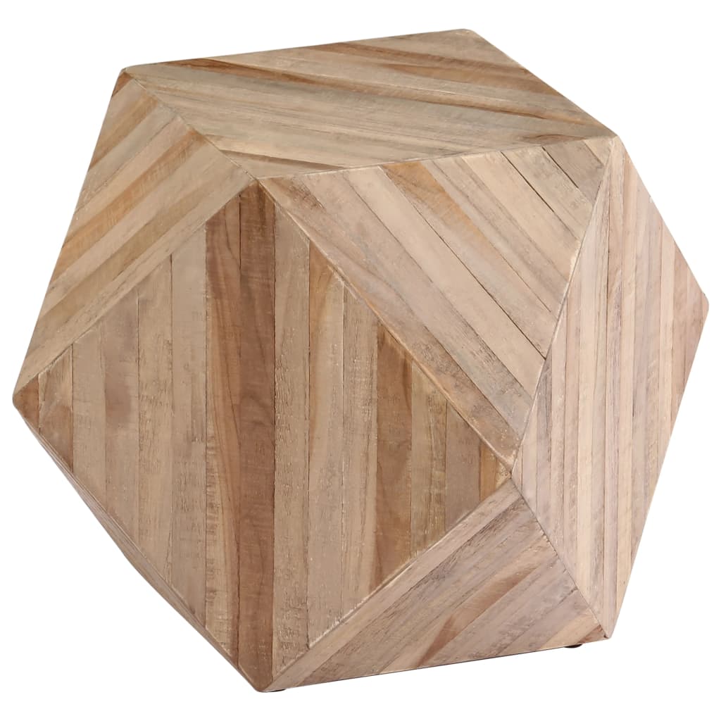Berkfield Side Table Reclaimed Teak 40x40x40 cm