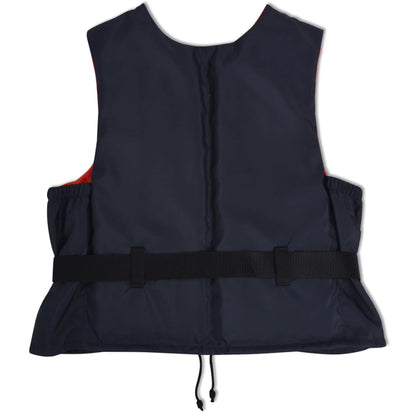 Berkfield Buoyancy Aids 4 pcs 50 N 70-90 kg Navy Blue